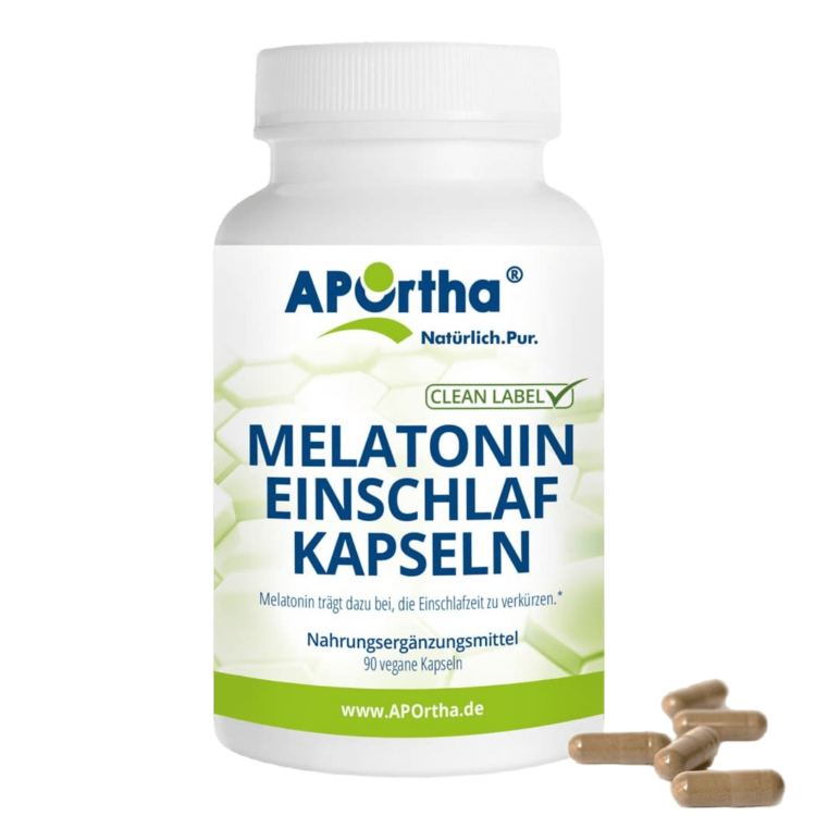 APOrtha Melatonin Einschlaf-Kapseln